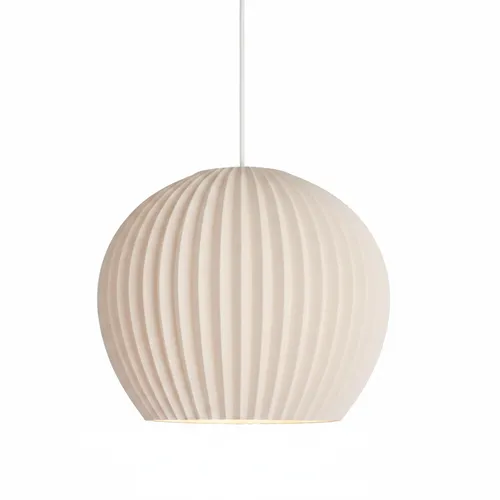 Colgante Apple | 40 cm en Blanco - Lámparas colgantes, Uruguay | Bascuhouse