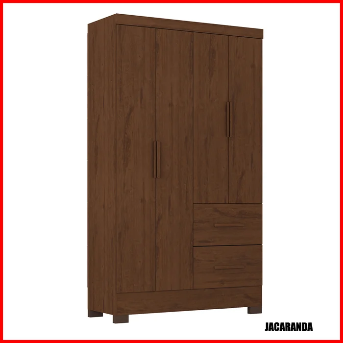 Placard 4 puertas 2 cajones – Primordial Max 10900402 - Roperos y placares, Uruguay | Punto Unión, vista 2