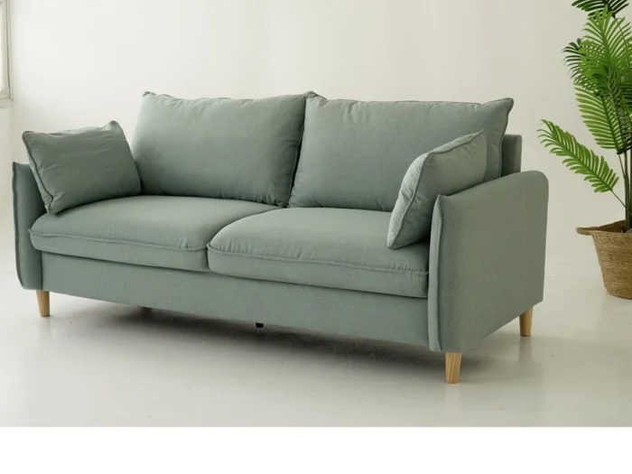 Sofa 3 cps BIG OSLO - Menta en Verde - Sillones y sofás, Uruguay | Finkel, vista 3