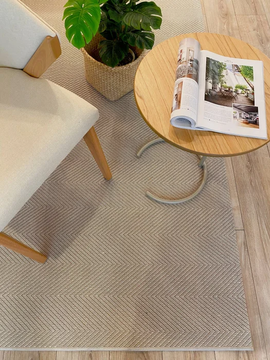 Alfombra Bali Beige – 200 cm x 300 cm en Beige - Alfombras, Uruguay | Indrana, vista 2