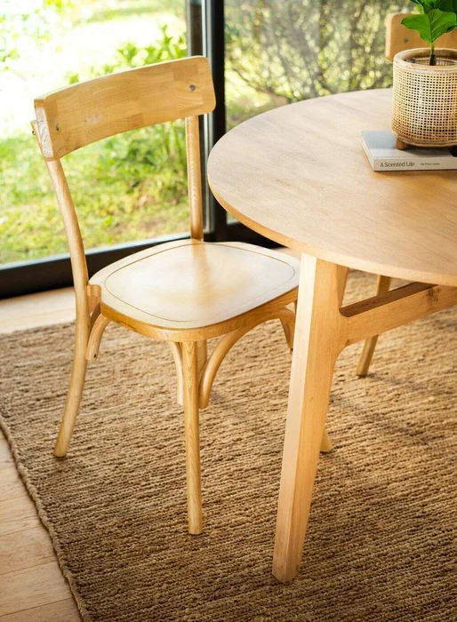 MESA COMEDOR DINAMARCA - 1.10 MTS - ALAMO NATURAL en Madera natural - Mesas de comedor, Uruguay | La Iberica, vista 9