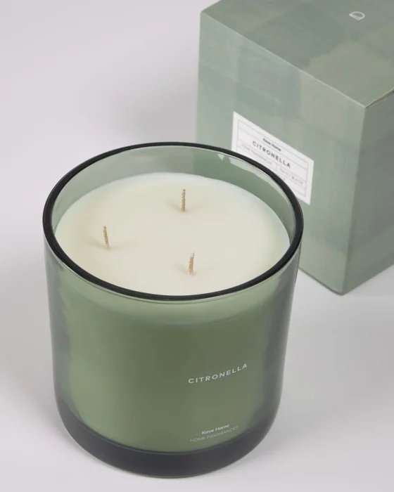 Vela aromática Citronella verde 750 gr en Verde - Velas y Portavelas, Uruguay | Kavehome, vista 5