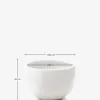 Macetero Grau de cemento blanco Ø 56 cm en Blanco - Muebles para el exterior, Uruguay | Kavehome, vista 5 de 5