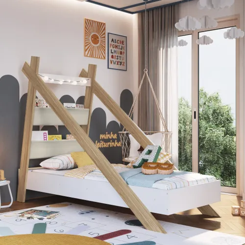 Cama estilo Montessori 1 plaza - Dormitorio, Uruguay | RM Muebles y Deco
