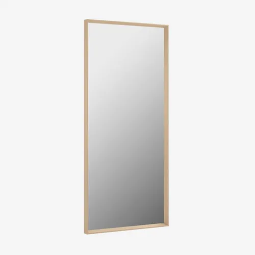 Espejo Nerina 80 x 180 cm con acabado natural - 80 x 180 cm en Madera natural - Espejos, Uruguay | Kavehome