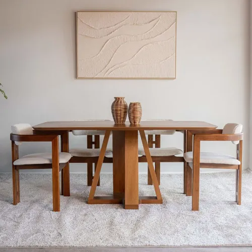 Mesa Minimal - 160 x 90 en Marrón - Mesas de comedor, Uruguay | Fabrica Italiana