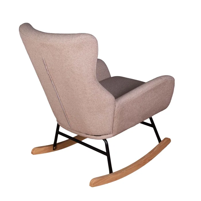 Mecedora 1 Cuerpo Tela Natural-beige Alba Beige en Beige - Sillones y sofás, Uruguay | Divino, vista 4