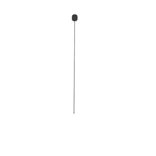Mónaco LED 12W / Luz Cálida / 20 cm  en Negro - Lámparas colgantes, Uruguay | Darko Lighting
