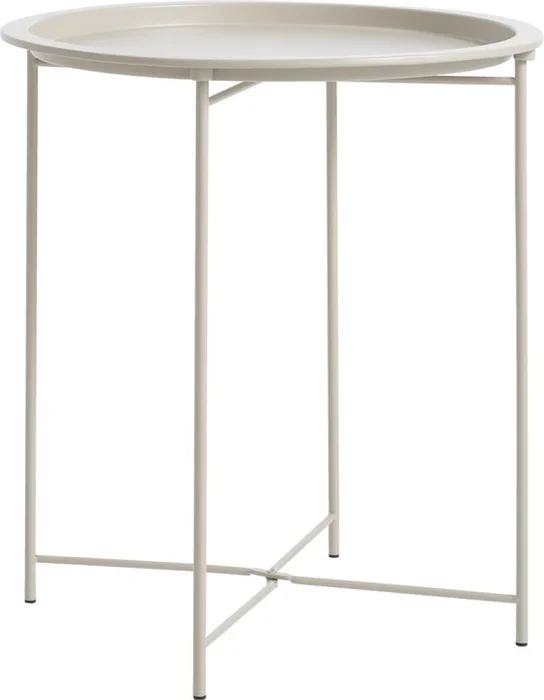 Mesa auxiliar RANDERUP Ø47 arena claro en Beige - Mesas de arrimo, Uruguay | JYSK