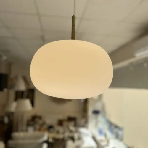 Luminaria colgante globo blanco en Blanco - Lámparas colgantes, Uruguay | FMB
