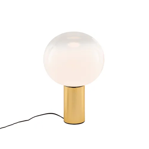 Laguna 26 - Satin Brass en Dorado - Lámparas de mesa, Uruguay | Darko Lighting