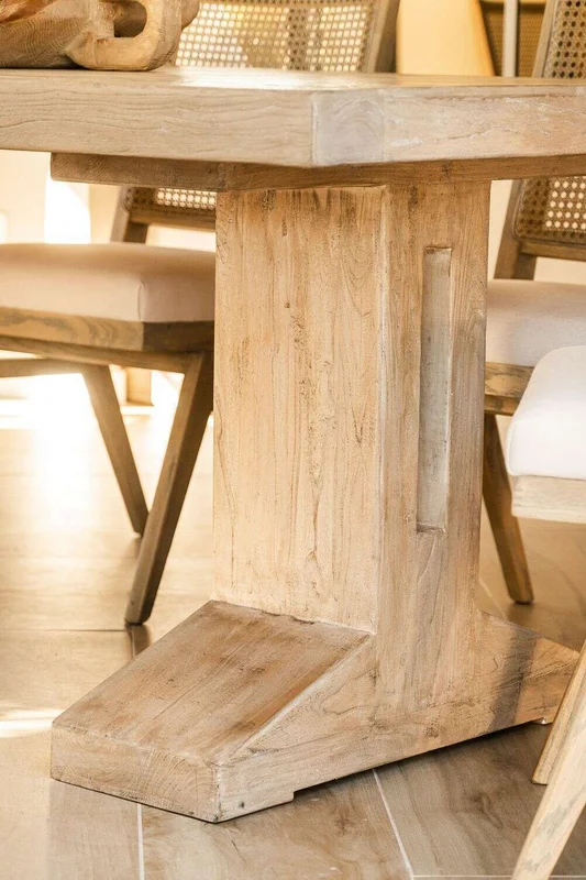 MESA COMEDOR PATAGONIA - 2.45 X 1.00 MTS en Madera natural - Mesas de comedor, Uruguay | La Iberica, vista 30