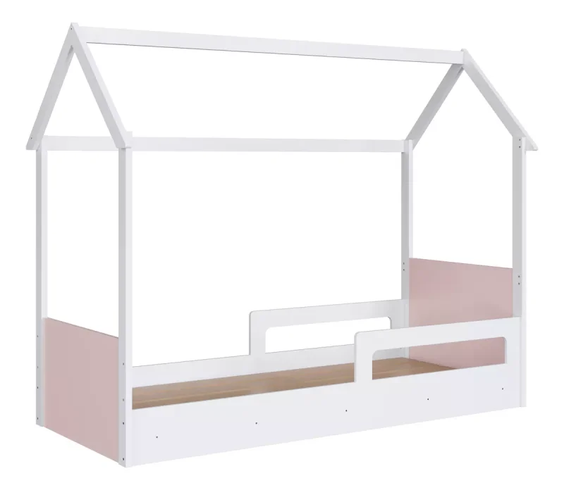 Cama Siena – Rosado en Blanco - Dormitorio, Uruguay | RM Muebles y Deco, vista 5
