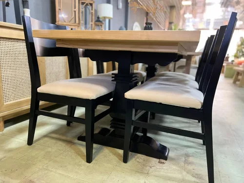 Mesa De Comedor Ozark Home Verona 6 Sillas 180 Cm A Eleccion en Madera natural - Mesas de comedor, Uruguay | Ozark Home, vista 2