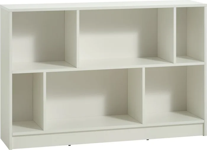 Librería MOSBJERG 6 estantes blanco en Blanco - Bibliotecas, Uruguay | JYSK