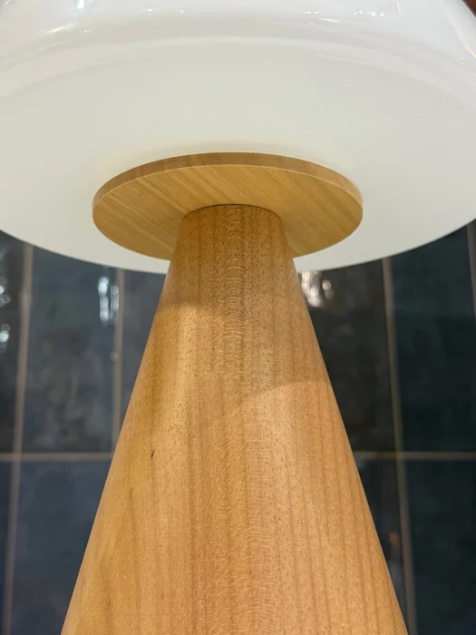 Lampara de Mesa Cosumel – Natural + Vidrio en Marrón Claro Natural - Lámparas de mesa, Uruguay | Berna Home, vista 5