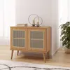 Rack Aparador Ratan 91CM / TELA SINTETICA - Muebles para TV, Uruguay | Balton, vista 4 de 5