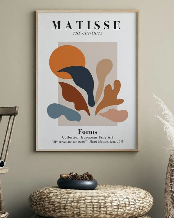 Matisse - Forms en Multicolor - Láminas, Uruguay | La Cuadrería, vista 2