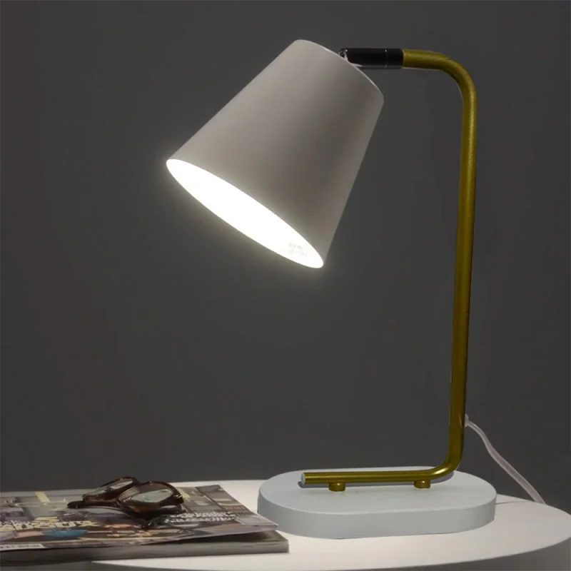 Lámpara de Mesa Zenith en Blanco - Lámparas de mesa, Uruguay | Serlux, vista 6