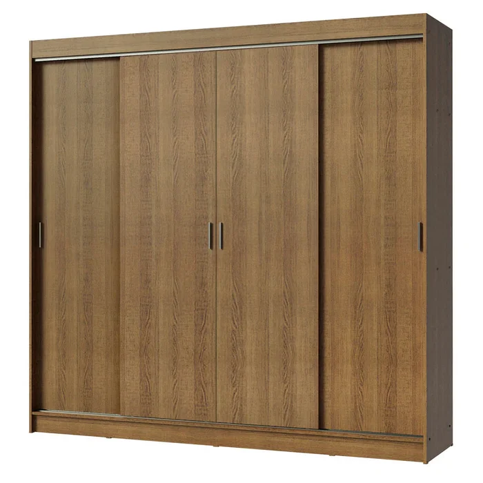 Ropero Placard Matrimonial Austin 4 Puertas Corredizas 215cm en Blanco - Roperos y placares, Uruguay | Balton, vista 8