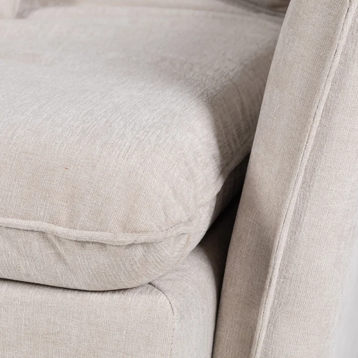 Sofá Cama Maira - C/Brazos - Tela Microfibra - 10285 (Beige) en Beige - Sillones y sofás, Uruguay | Nyr, vista 8