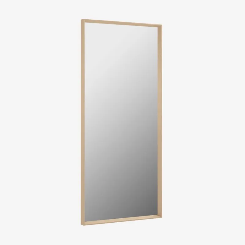 Espejo Nerina 80 x 180 cm con acabado natural - 80 x 180 cm en Madera natural - Espejos, Uruguay | Kavehome