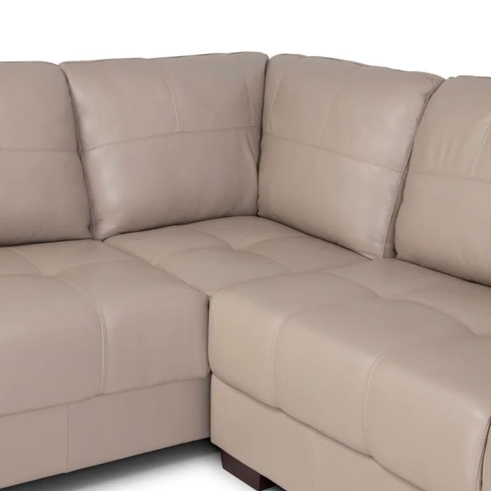 Rinconera Personale - Cuero Básico - Chaise Izquierdo - 519 (Beige) en Beige - Sillones y sofás, Uruguay | Nyr, vista 4
