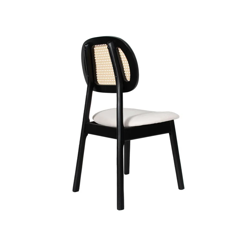 Silla De Comedor Madera Negro Darrion en Negro - Sillas, Uruguay | Divino, vista 4