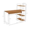 MESA DE ESCRITORIO CON ESTANTERIA LINEA INDUSTRIAL HIERRO - Bibliotecas, Uruguay | Balton, vista 7 de 10