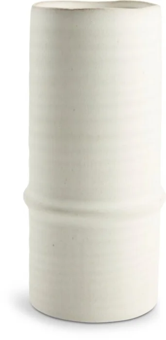 Jarrón EMANUEL Ø12xH25cm blanco en Blanco - Jarrones, Uruguay | JYSK