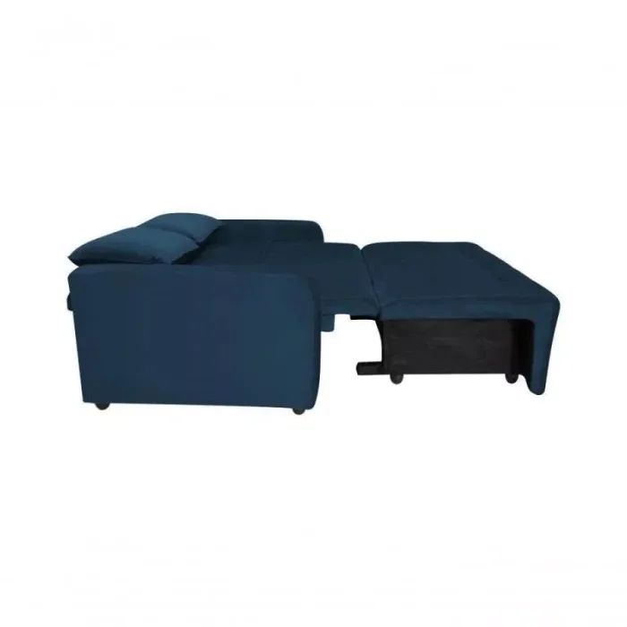 Sofá Cama New Amora - Azul en Azul - Sillones y sofás, Uruguay | Concetto Casa, vista 3