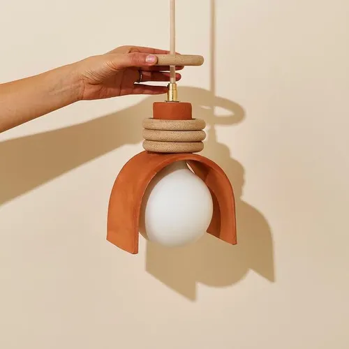LUMINARIA KENZO ORANGE - Lámparas colgantes, Uruguay | Berlina Store