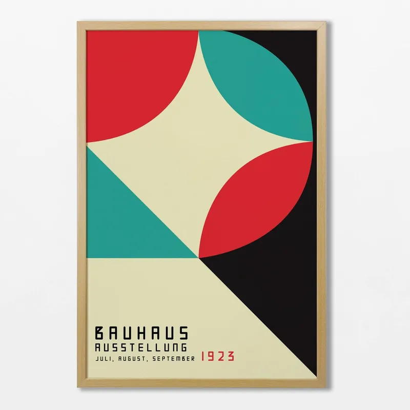 Bauhaus - Serie N.01 en Multicolor - Láminas, Uruguay | La Cuadrería