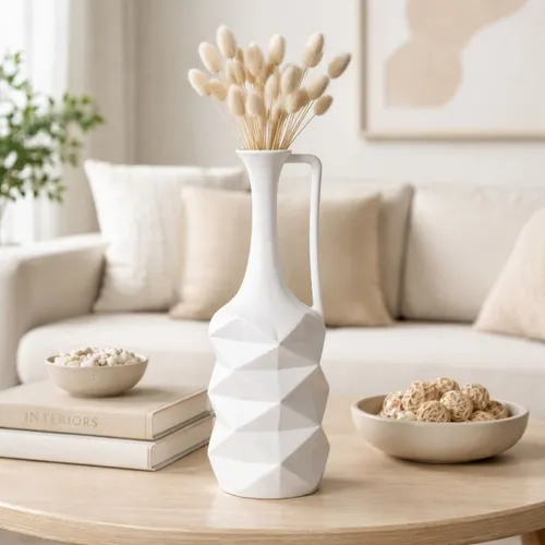 JARRON MAGNOLIA Blanco Medium - Decoración, Uruguay | Viasono