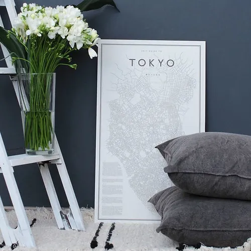 Mapa TOKYO - Decoración, Uruguay | Martinika Deco