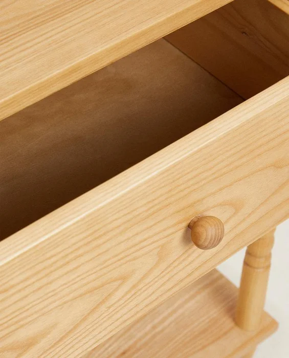 MESITA NOCHE DE MADERA en Madera natural - Mesas de luz, Uruguay | Zara Home, vista 6