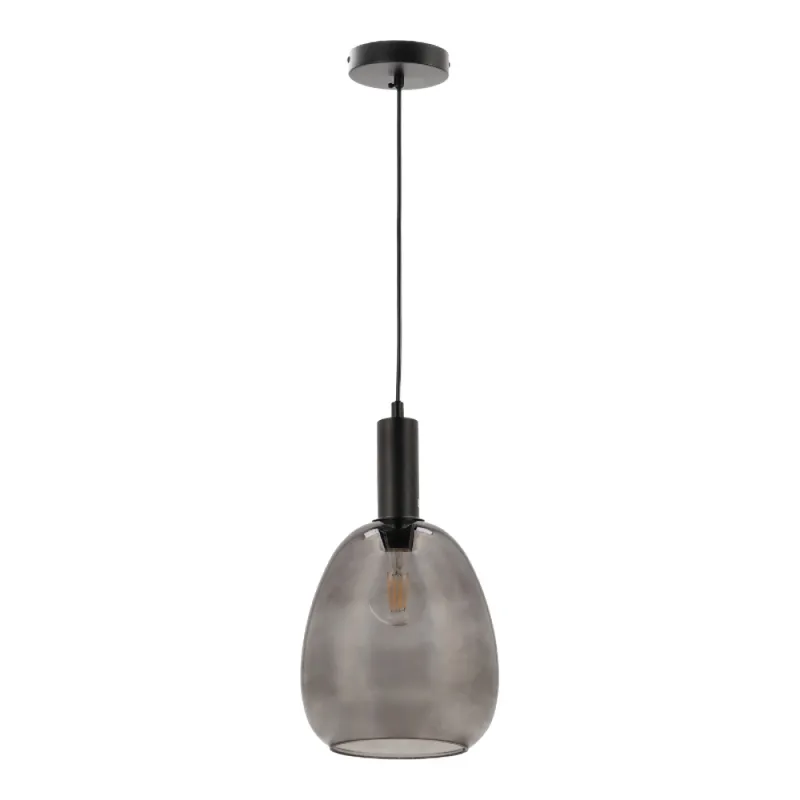 Luminaria Colgante Pireo Small Negra ø 23 cm en Negro - Lámparas colgantes, Uruguay | Serlux