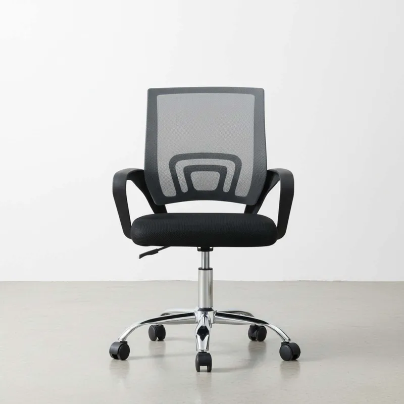 Silla De Escritorio Malla Gris Hy-520p en Gris - Escritorios y sillas de escritorio, Uruguay | Divino