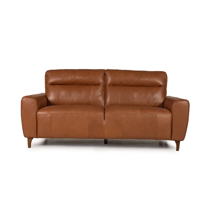 Sofá Tahití - Cuero Advanced - 3 cuerpos - Maverick Telha (Preventa) en Marrón - Sillones y sofás, Uruguay | Nyr, vista 2