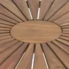 Mesa de jardín BASTRUP Ø120 mad dura/blanco en Multicolor - Muebles para el exterior, Uruguay | JYSK, vista 4 de 5