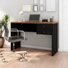 Escritorio Intelectual - 2 Cajones - Negro en Negro - Escritorios y sillas de escritorio, Uruguay | Rústico Hogar, vista 2 de 2