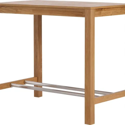 Mesa de bar HAGE 70x115 roble natural en Roble oscuro - Mesas de comedor, Uruguay | JYSK
