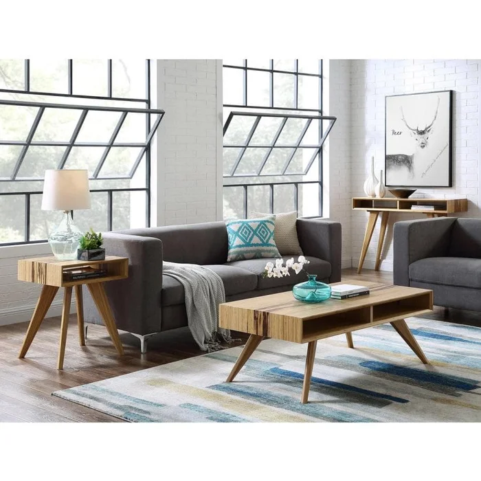 Mesa cafe Azara en Madera natural - Muebles, Uruguay | Uruguay Bamboo, vista 6