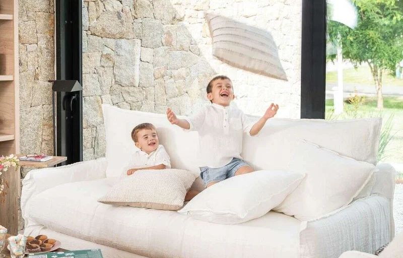 SILLON ALMA LINO BLANCO - 2.08 MTS en Blanco - Sillones y sofás, Uruguay | La Iberica, vista 21