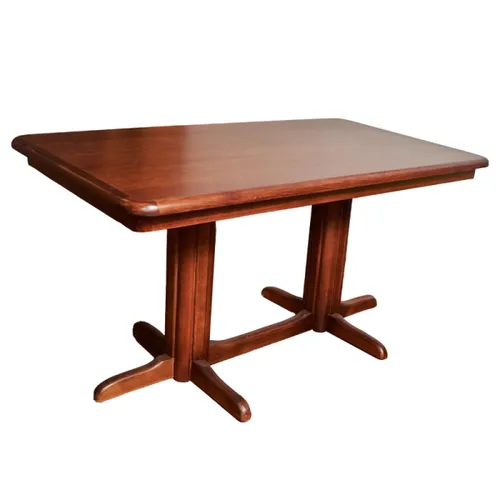 Mesa pata de gallo 1,60 — Serra Amoblamientos en Marrón - Mesas de comedor, Uruguay | Serra Amoblamientos