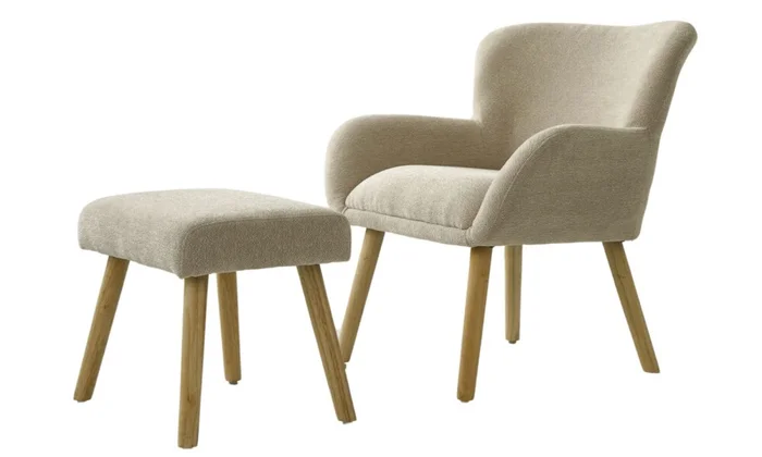 Butaca MIMI - Beige en Beige - Butacas, banquetas y puffs, Uruguay | Finkel