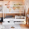 Cama Infantil estilo Montessori con Cajones blanca - Dormitorio, Uruguay | RM Muebles y Deco, vista 2 de 6