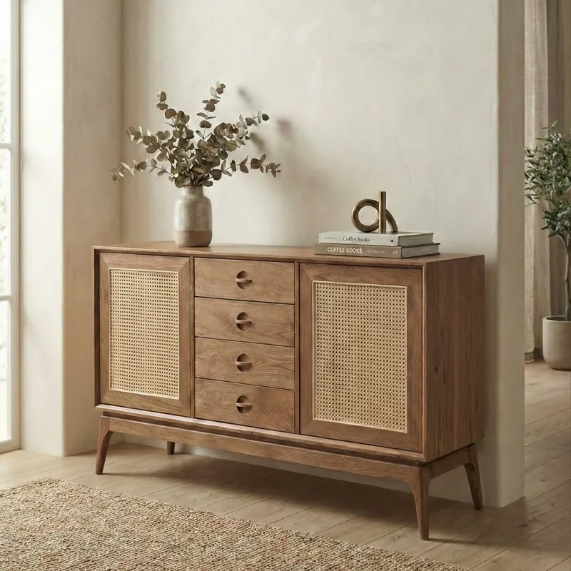 Aparador Londres en Madera natural - Muebles, Uruguay | Indrana