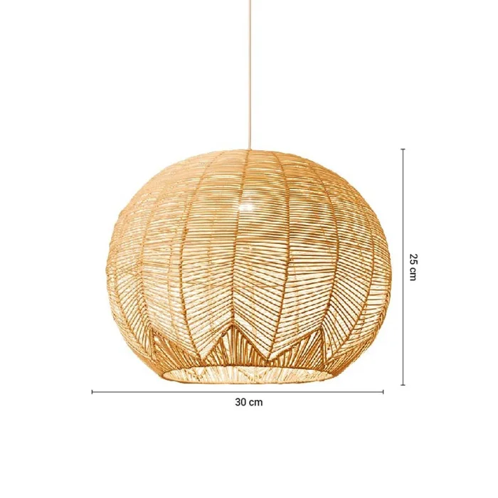 Lámpara Colgante Nebraska ø 30 cm en Marrón - Lámparas colgantes, Uruguay | Serlux, vista 5