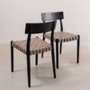 Silla en madera acacia y cuero negro en Negro - Sillas, Uruguay | Entrecasa, vista 5 de 7